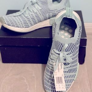 Size 10 Women’s NMD R1 ash green sneakers